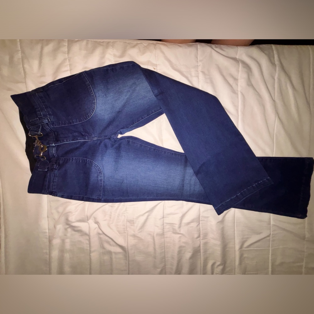 COPY - Indigo Poppy Dark Wash Flare leg jeans NWOT